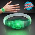 Blank Light Up Motion Activated Green LED Bracelet